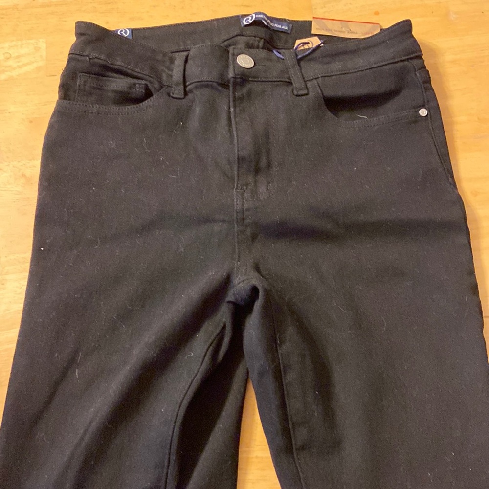 High rise skinny ankle jeans